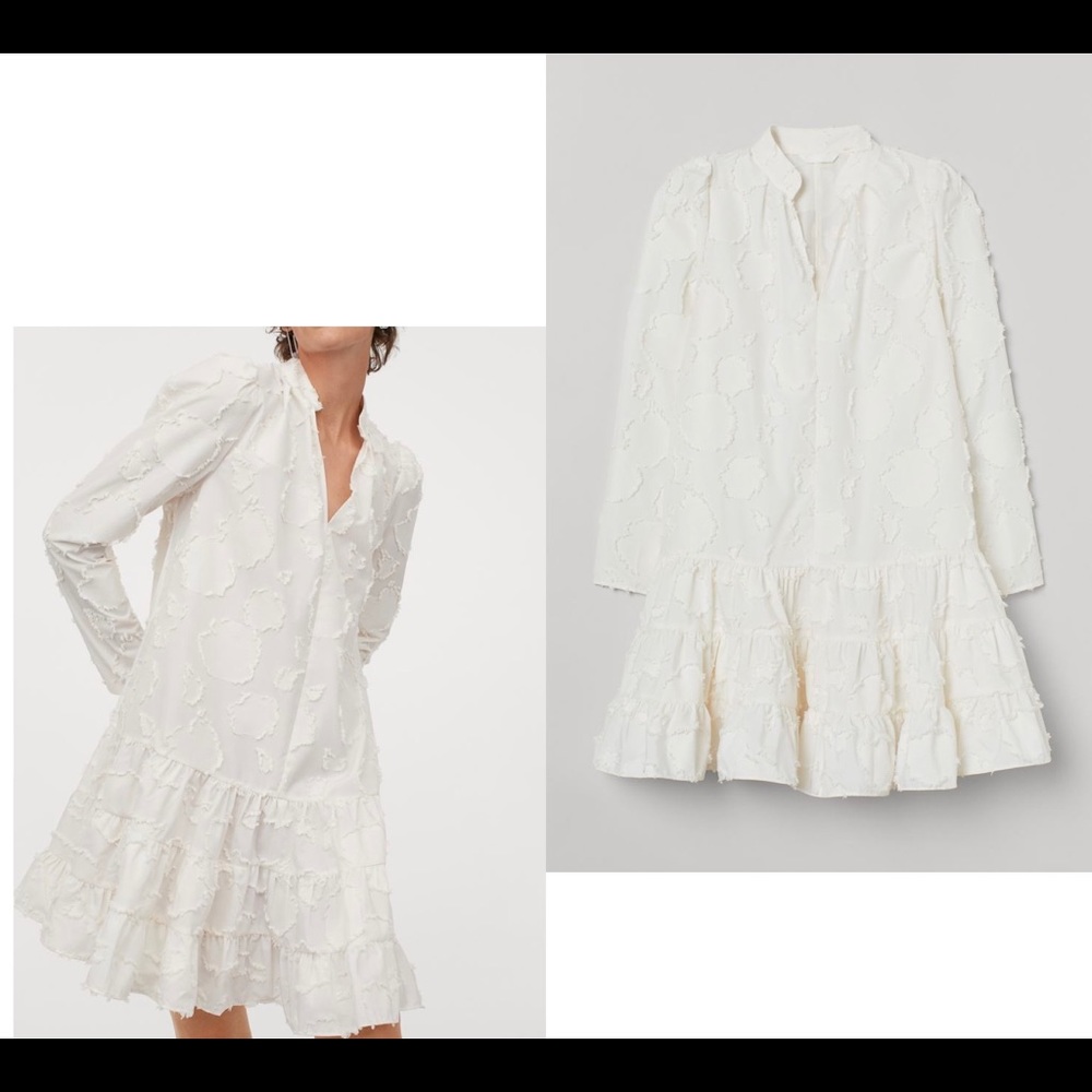 H&M jacquard weave dress size 2